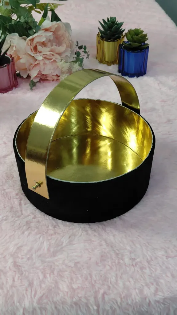 Round Velvet Box — VB1